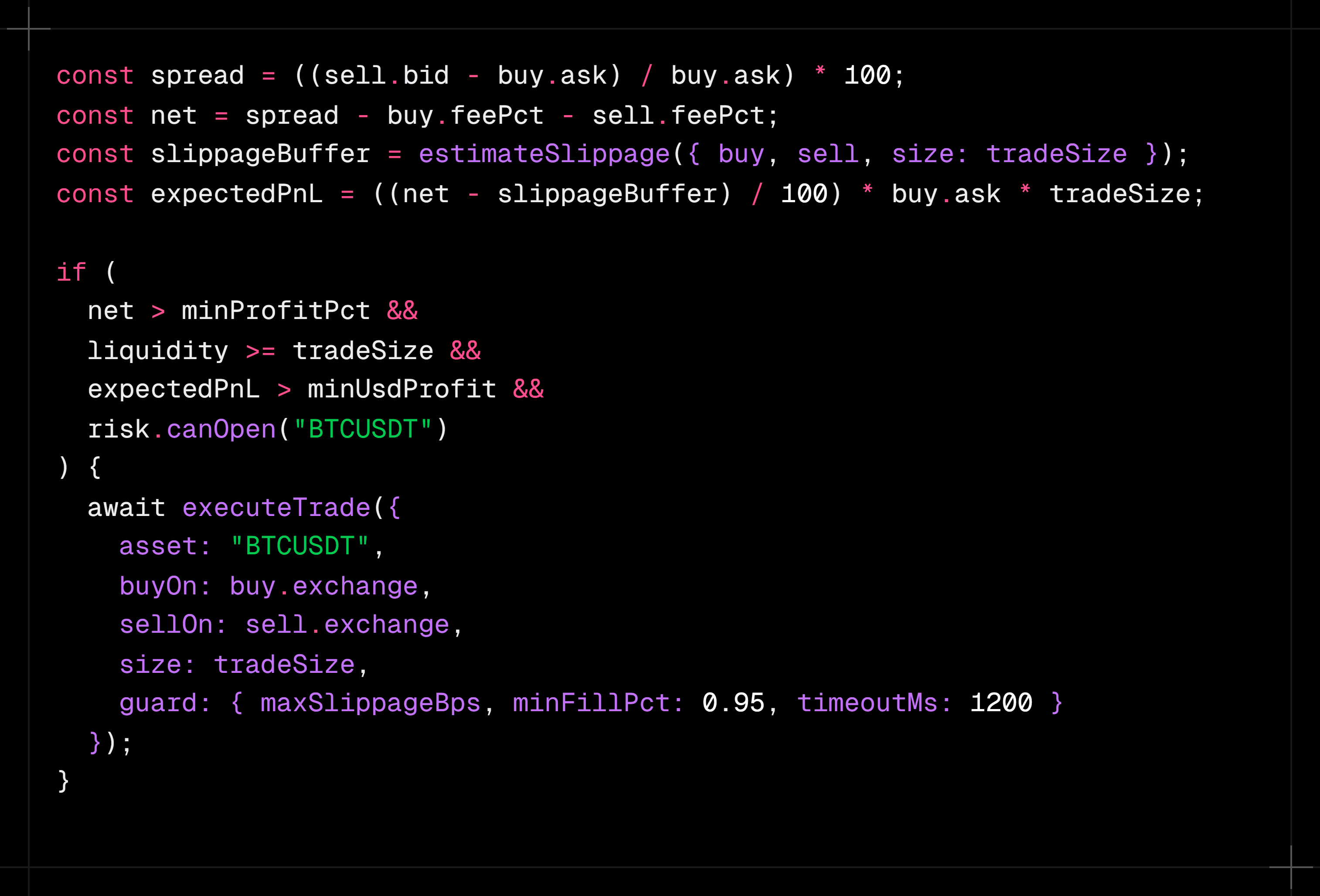 Profitable CLI bot that monitored multiple cryptocurrency exchanges and identified arbitrage opportunities between them to perform automated trades when favorable conditions were met.